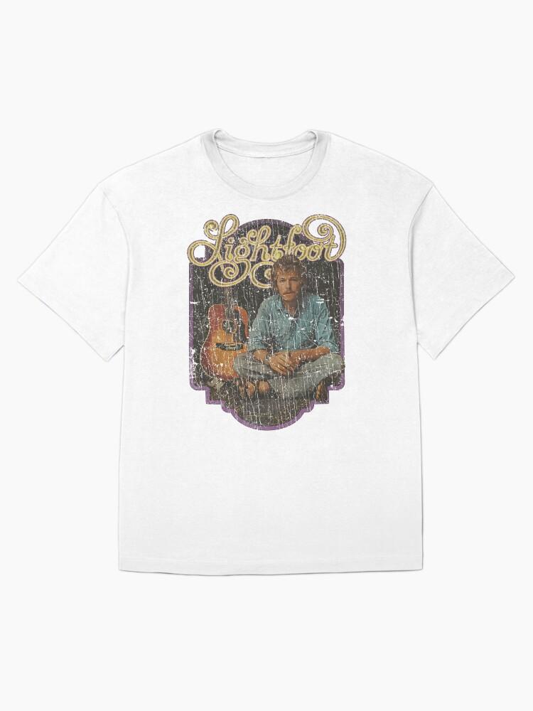 Gordon Lightfoot Gordon Lightfoot Sundown 1974 Oversized T-Shirt