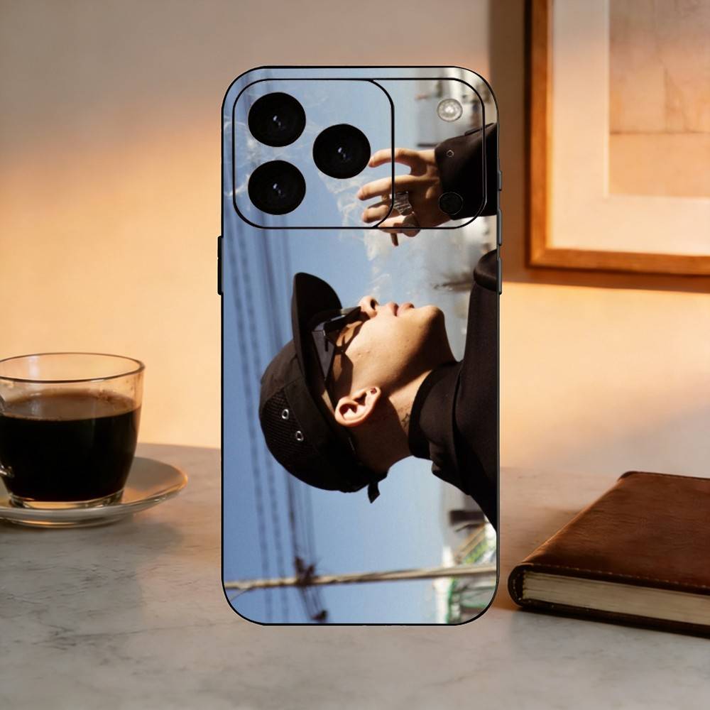 Singer C-Cris M J Phone Case For iPhone 17, 16,15,14,13,12,11 Plus,Pro Max, Others Soft Black Cover