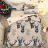 Christmas Snowflake Comforter Bedding Set Home Duvet Cover Warm Hotel Decor King Queen Single Hot Sale