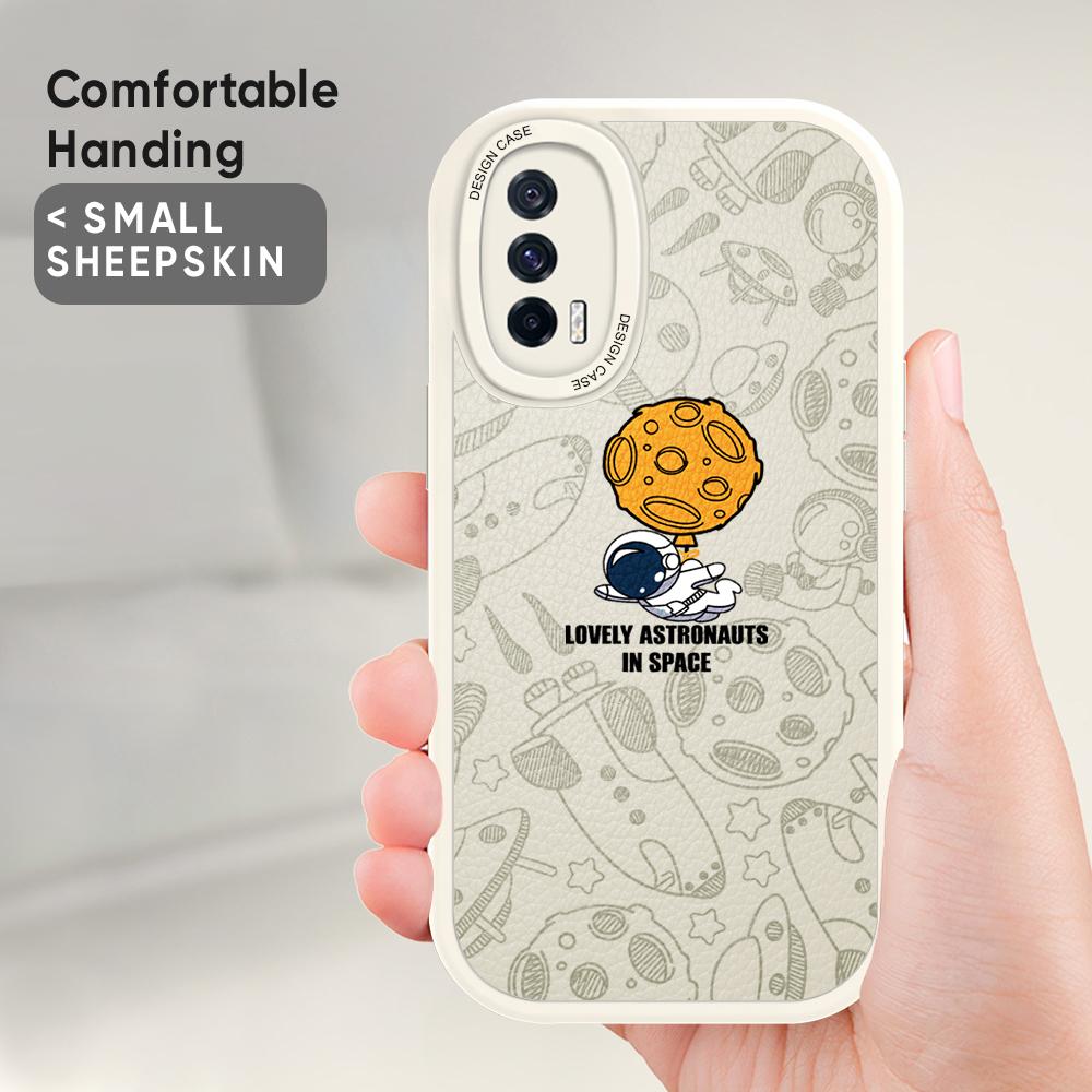 Тонкий кожаный чехол с рисунком национального космонавта из искусственной кожи, чехол для телефона для OPPO Reno Realme OnePlus