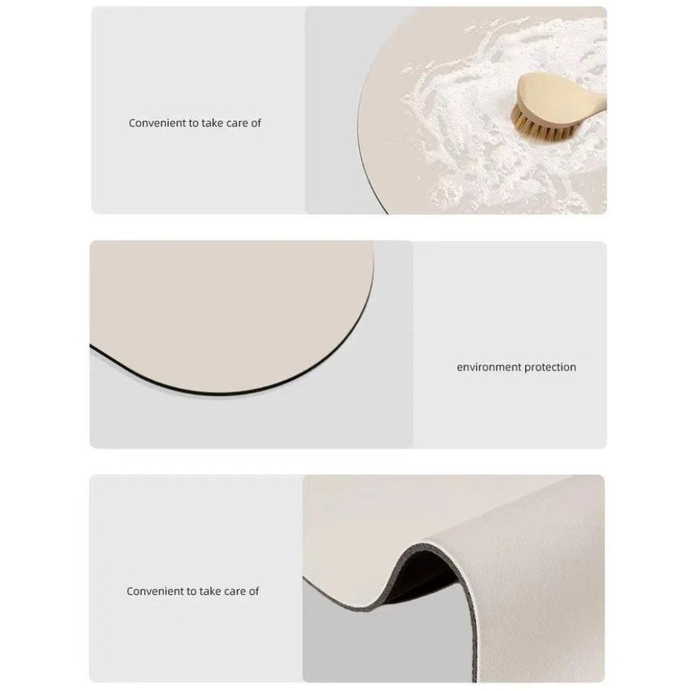 Diatomaceous Earth Floor Mat Irregular Entrance Door Mat High Quality Decorative Carpet Home