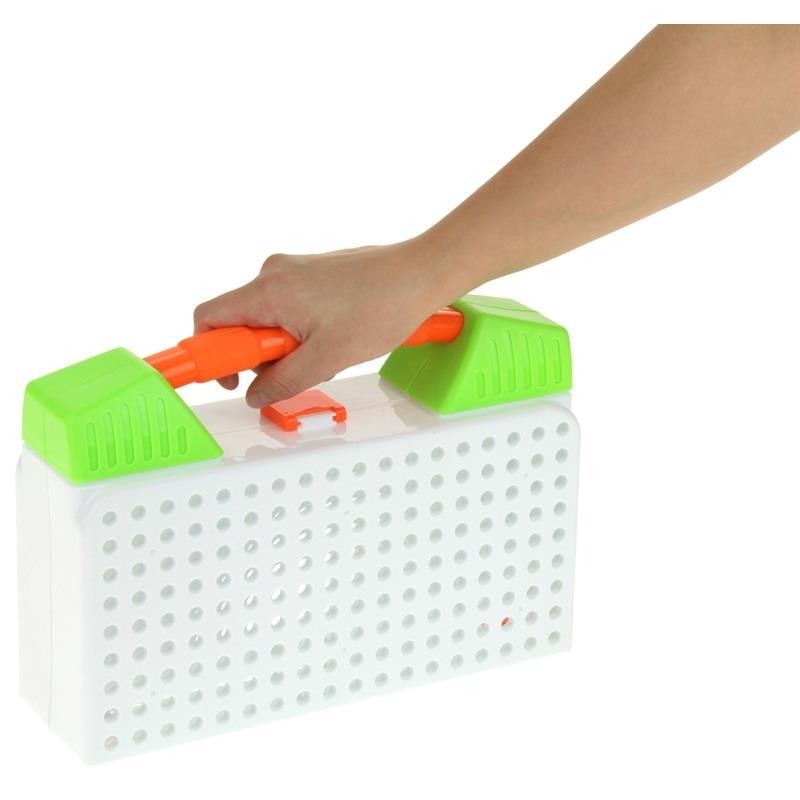 Building Blocks Screwdriver Mosaic Screws Suitcase Creative Set