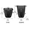 2pcs Large Capacity Bike Panniers Waterproof Bike Rear Rack Bag for Cycling Traveling Touring