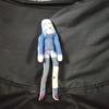 Funny 26cm With Body Wire Flexible Anime Resident Game Evil Character Leon Scott Kennedy and Ada Wong Plush Toys Plushie Doll