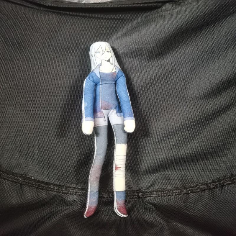 Funny 26cm With Body Wire Flexible Anime Resident Game Evil Character Leon Scott Kennedy and Ada Wong Plush Toys Plushie Doll
