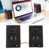 Колонки для ПК HiFi Bass Регулируемая громкость Plug and Play Настольные колонки для телевизоров Компьютеры Ноутбуки