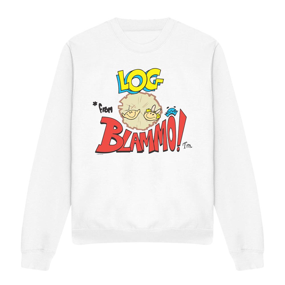 Ren & Stimpy Unisex Adult Log From Blamo Sweatshirt