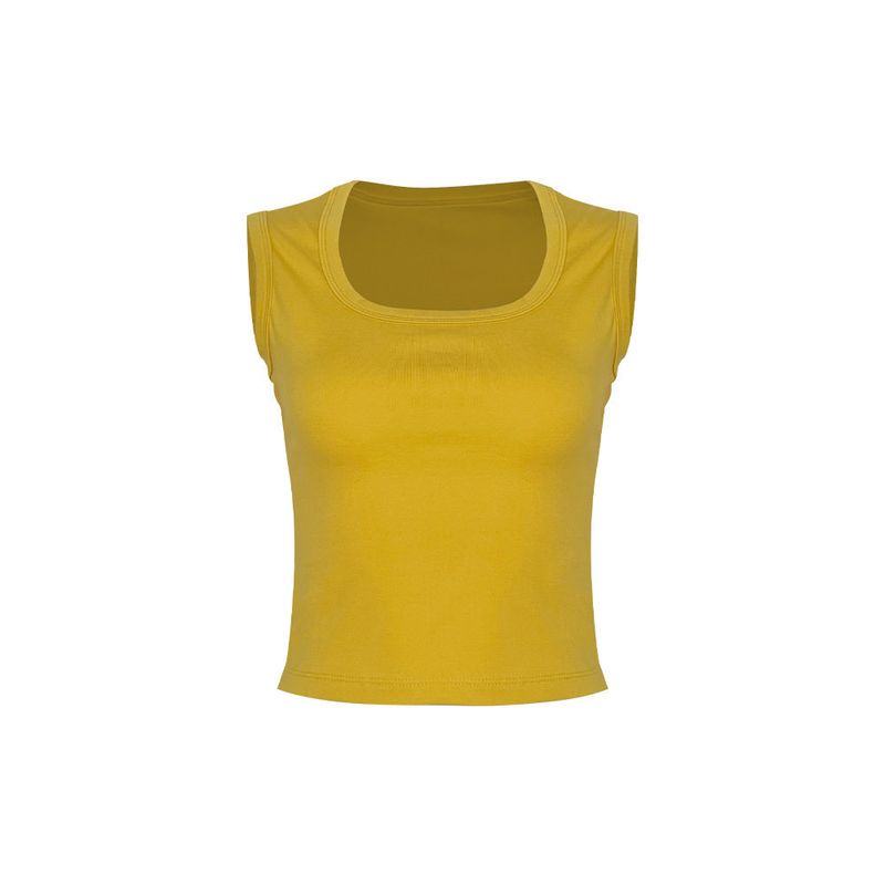 The Fit Is so Good It Makes You Gasp! Zichuan Elastic Slim-Fit Tank Top for Women, Summer 2025 Sports Base Layer Undershirt E1859