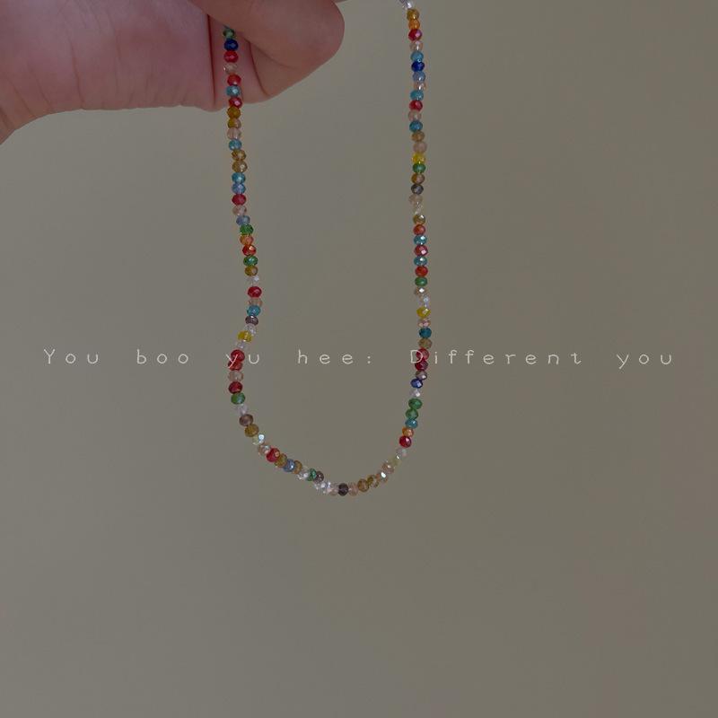 Summer Pearl Double Layer Heart Necklace - Women's Luxurious Layered Clavicle Chain Choker