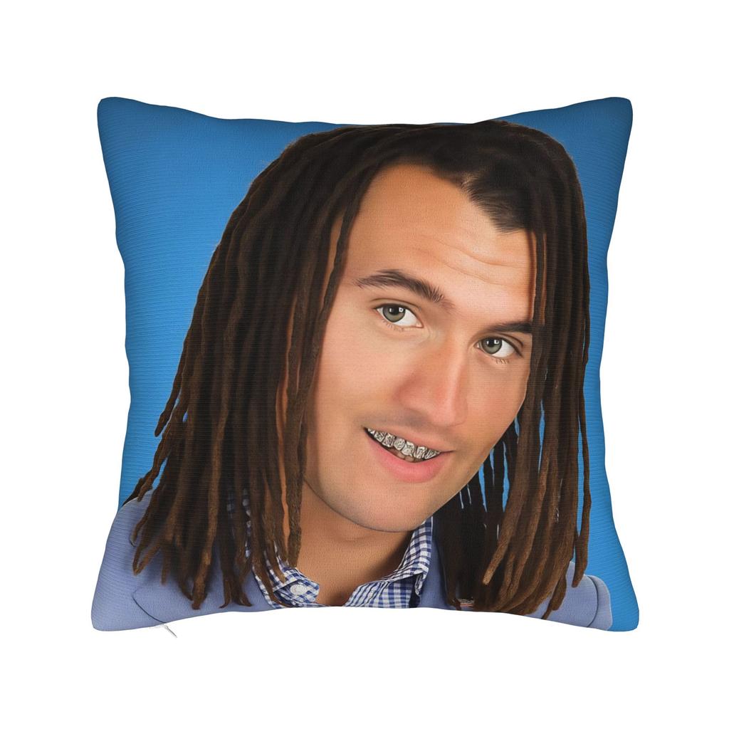 Charlie Kirk Miner Pillow Case  Comfy Pillow Cover For Sofa Car Home Decor Funny Cushion Cover