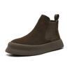 Martin boots men's British wind help Chelsea boots breathable thick-soled heightening short boots retro men's boots 1203-R