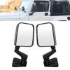 and side mirrors for OE 105495870 manual folding rearview mirrors for TJ manual mirrors Driver's passenger's Wrangler, 67123792, non-heated 1997-2002