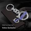Zinc Alloy Key Ring Keychain Car Logo Keyring Accessories For Volvo XC90 V90 V60 XC60 V40 S80 S60 S90 C40 XC40 V70 XC70 C30 C70