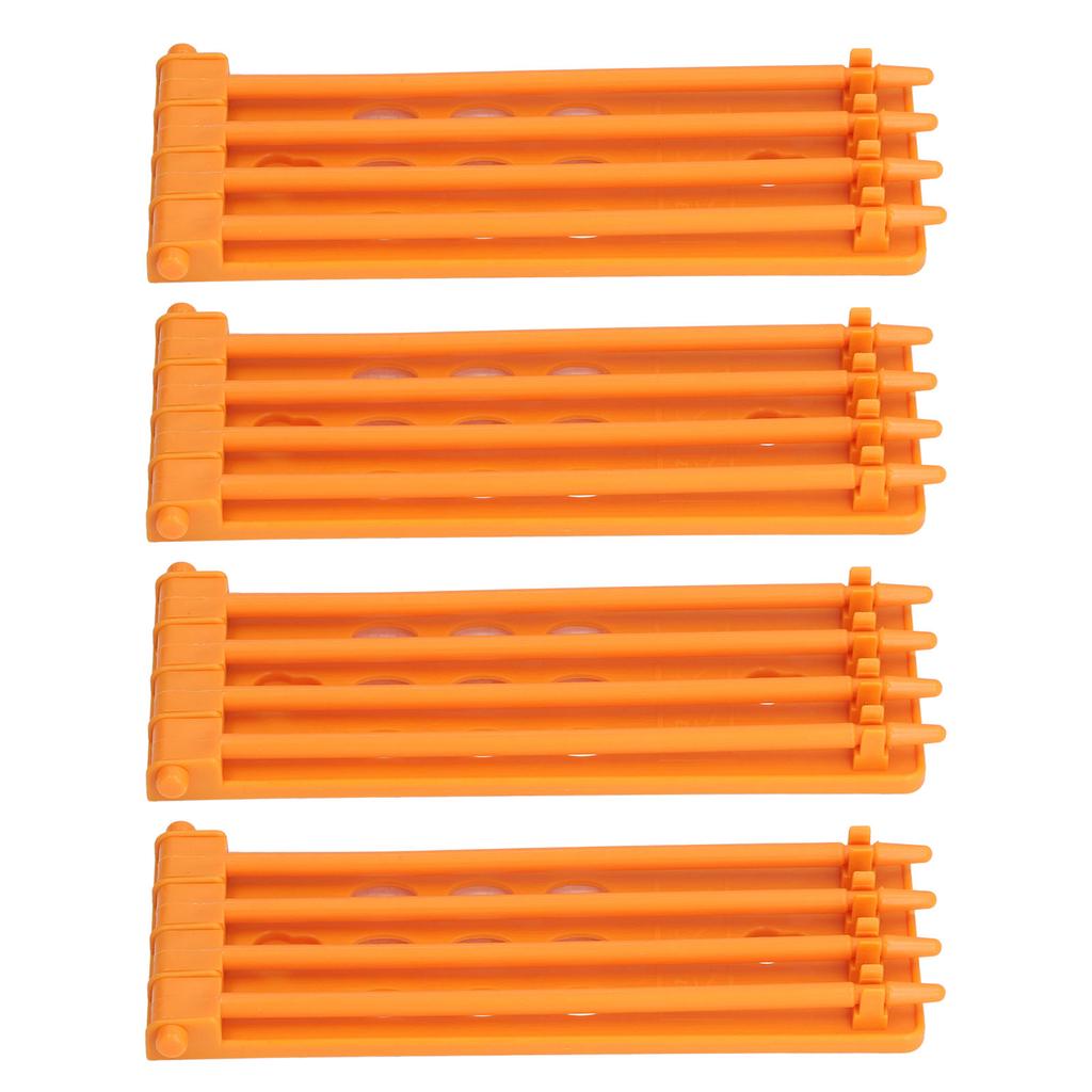 4 шт. Подставка для ножек голубей, 4 колонны, большая емкость, настенный, безопасный, прочный, пластиковый, попугай