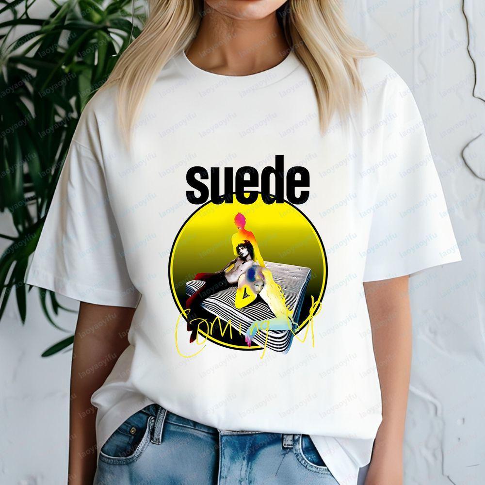 Suede - Retro Copycat Style Casual Fashion Fun Crazy Unisex Classic Short-Sleeved T-Shirt for Both Unisex and WoUnisex (Universal Fit)