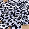 10pcs/lot Hot Garment Supplier Jeans Football Patches Appliques Embrioidered Iron On Stickers