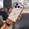 Silicone Back Cover Phone Case For ZTE Blade V60 Design/Axon 60 Lite Anti-knock Cartoon Anti-dust Animals Phone Pouch