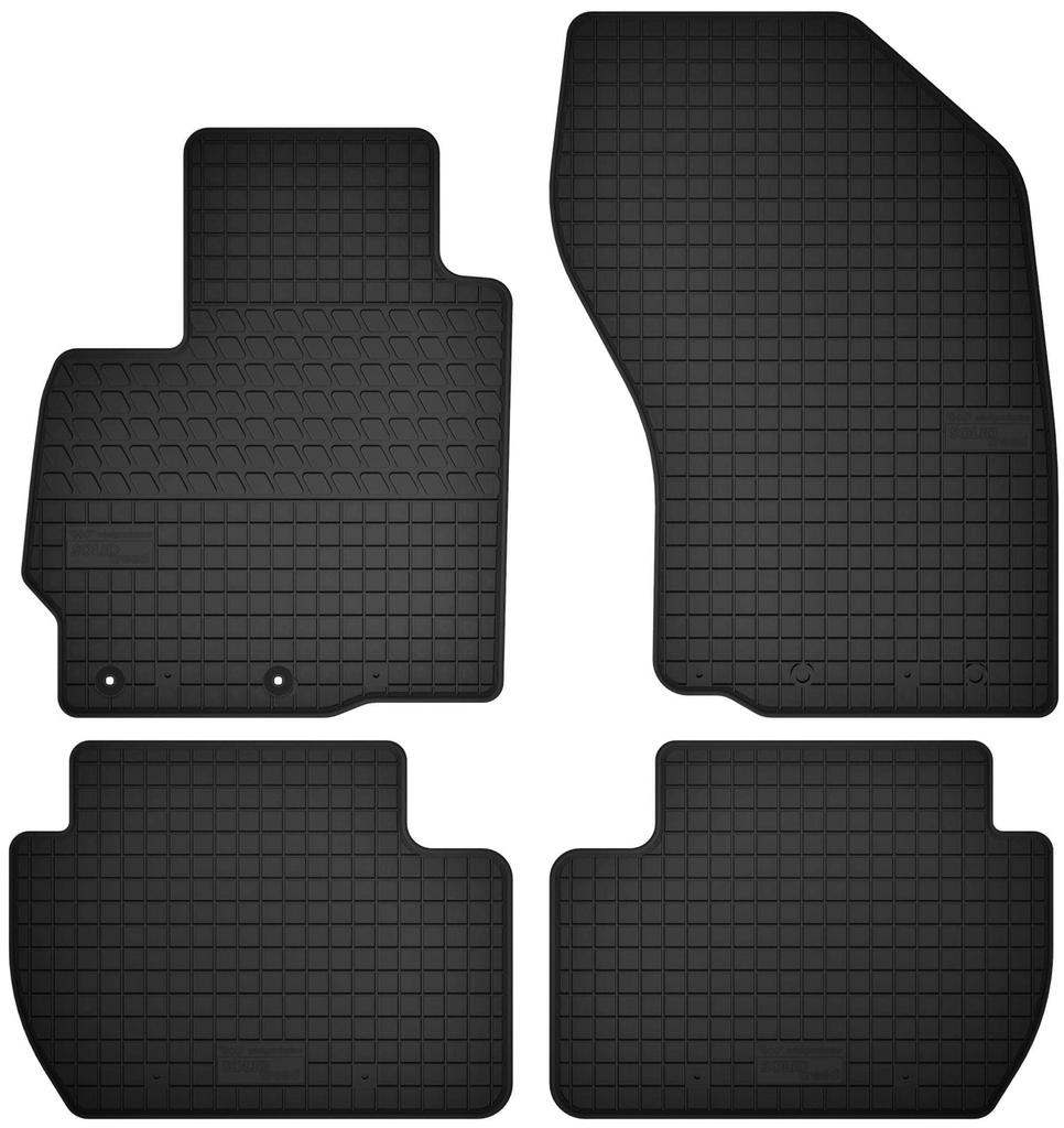set of rubber mats for: Peugeot 4008 crossover (from 2012 to 2017)