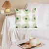 Nordic Simple Green Small Fresh Floral Modern Simple Pillow Sofa Living Room Model Suede Waist Pillow Case Pillow