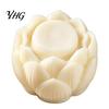 Professional Pastry Embosser Double-Headed Mooncake Mold, Sunflower Pattern Reusable ABS Hand-Press Detachable Easy Kitchen Utensils for Baking