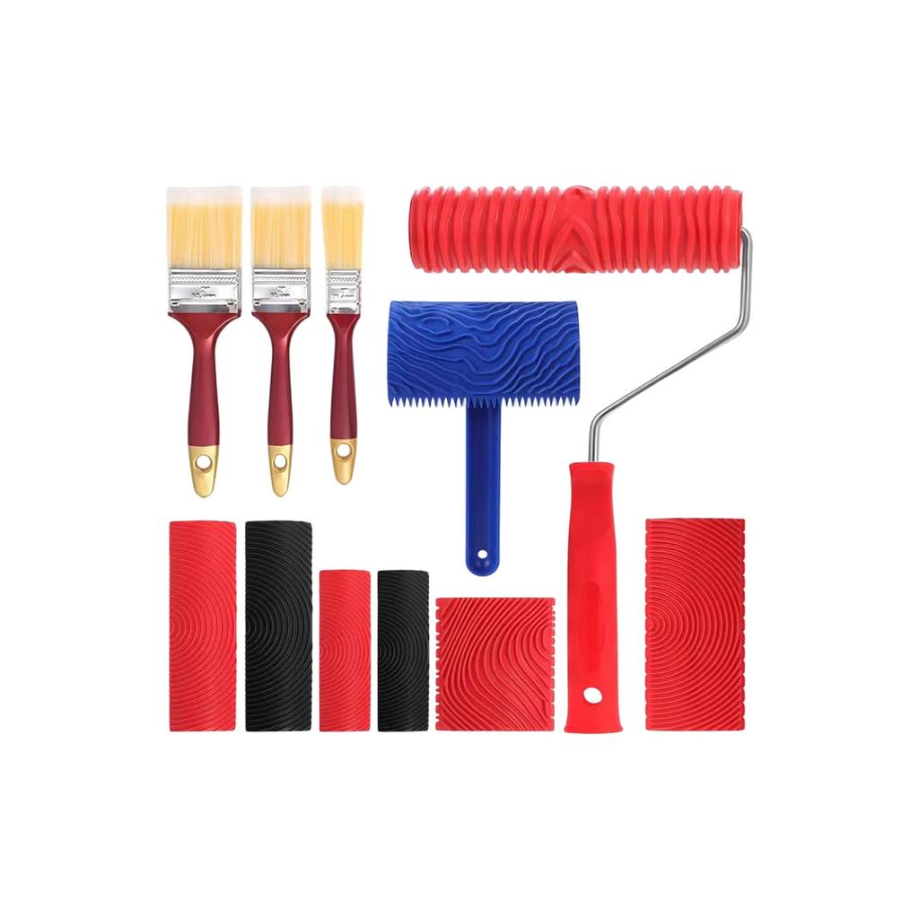 Wood Grainer Imitation Wood Grain Construction Tools Art Paint Tool Set