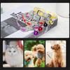 Luminous Cat Necklace Anti-Loss Fluorescent Silicone Dog Bell Collar Glowing Small Pet Cat Accessories Neck Ring