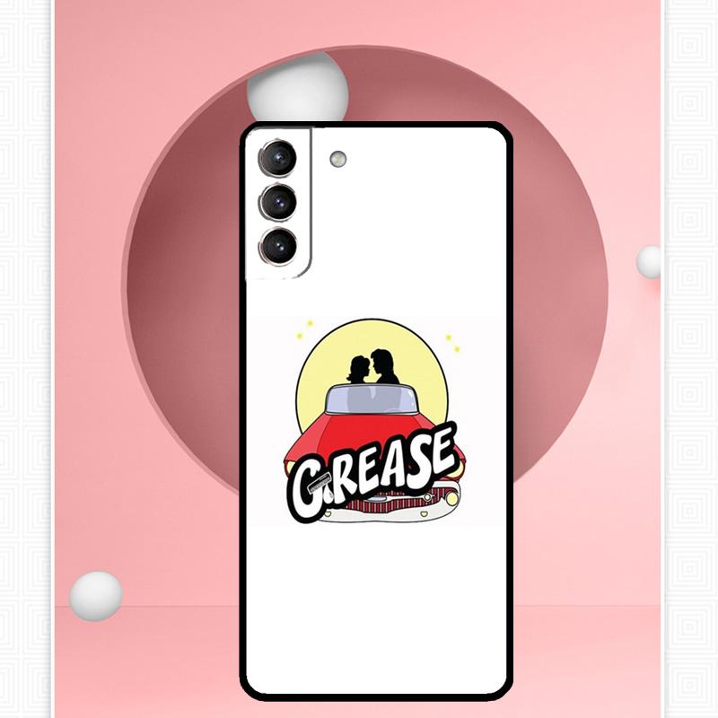 Розовый женский чехол Grease Movie для Samsung Galaxy S24 Ultra S22 Plus S20 S21 FE S8 S9 S10 Note 10 20 S23 Ultra Cover