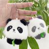 Whimsical Panda Plush Keychain Soft Toy Adorable Animal Charm For Bags Gifts