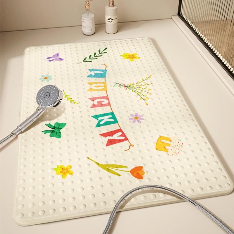 Коврик для ванной комнаты, противоскользящий, для душа, детской комнаты, коврик для ног, противоскользящий, для туалета, водонепроницаемый, для пола в ванной