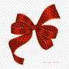 Christmas Bow Christmas Day Ribbon Iron On Heat Transfer Printing Vinyl Patches Sticker for Clothes DIY Appliques Washable Patches