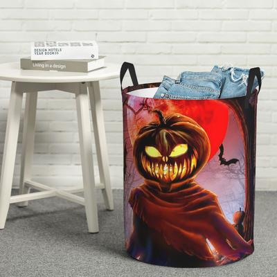 Сборщик белья Хэллоуин Тыква Пугало Складная корзина для белья Домашний органайзер Корзина для стирки детских вещей Домашний органайзер
