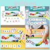 Wooden Caterpillar Counting Bead Clip Puzzle Toy For Kids Education And Parent Child Interaction