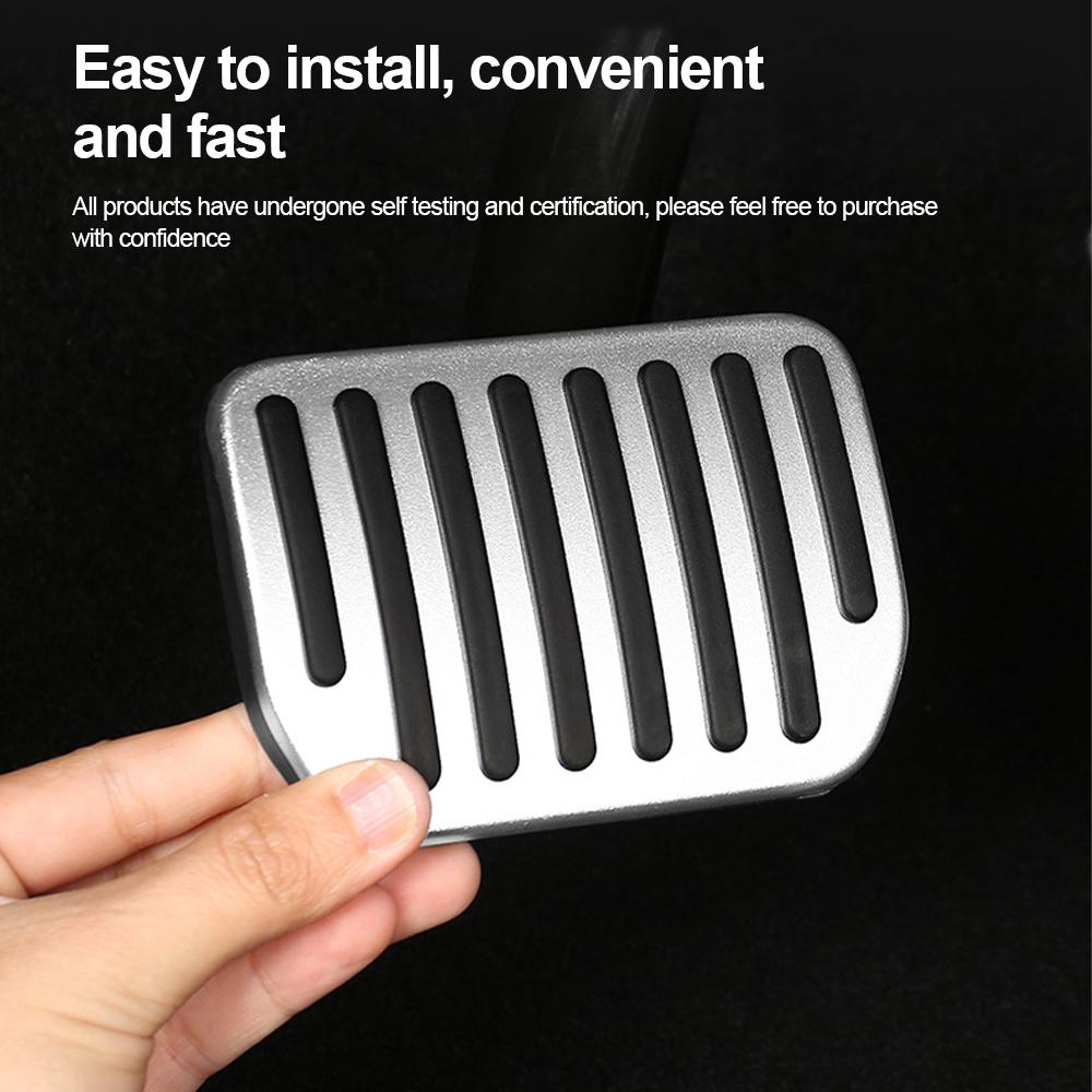 Применимо для Tesla Model 3/Y/2024 Renewal 3 Throttle Brake Rest Педаль тормоза Противоскользящая и износостойкая крышка аксессуара