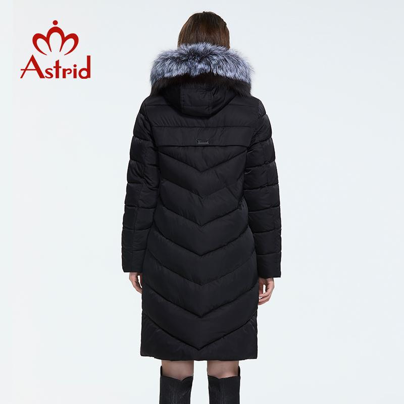 Astrid Winter Jacket Women Parka Plus Size 6xl Fur Long Hooded Warm Zipper Cotton Coat Office Lady Outwear