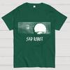 Sad Robot Cotton Summer Casual Cool Loose T-Shirt