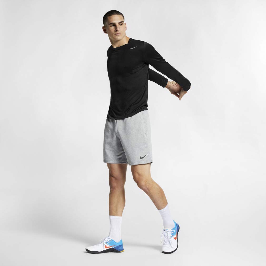 Nike Legend Футболка с длинным рукавом 718838 Размер 2XL Dri-FIT, Черный/Черный, 010,