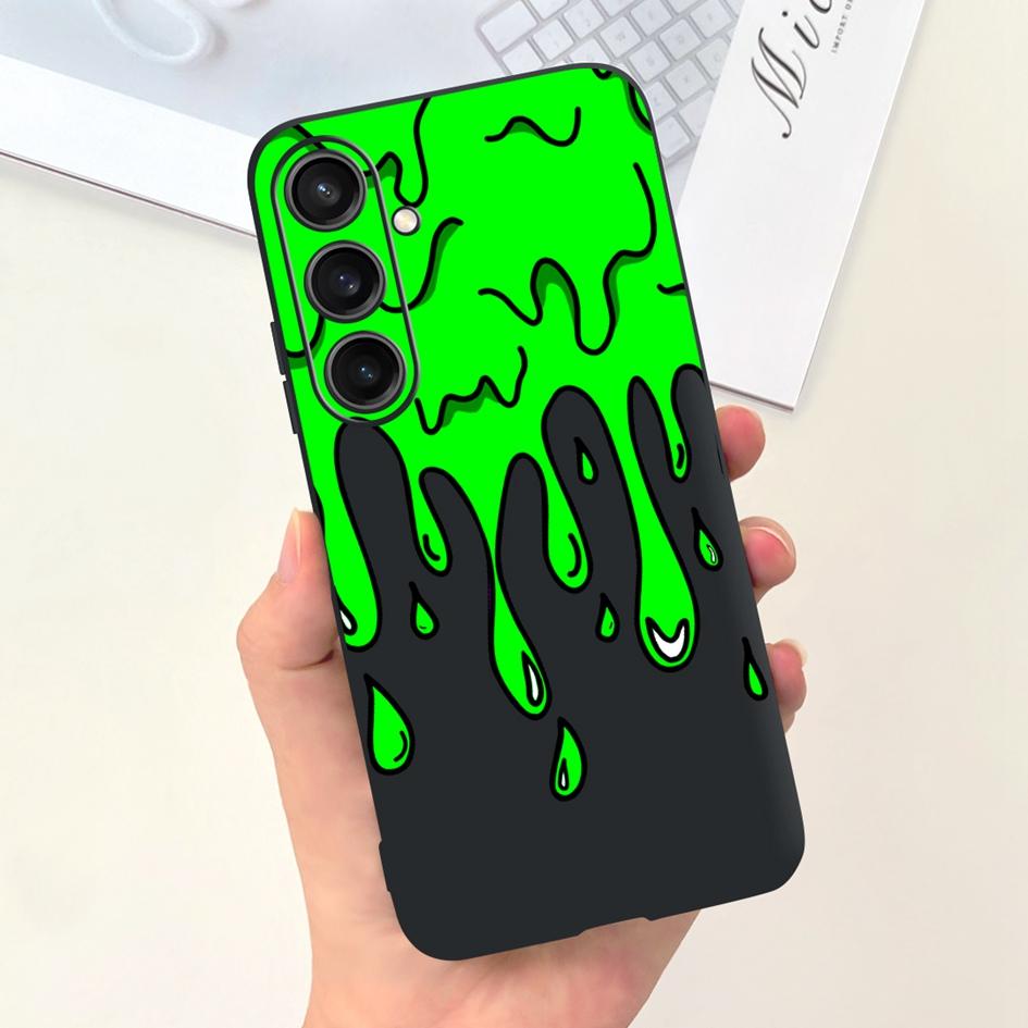 Чехол для Samsung Galaxy A25 2023 SM-A256B Популярный Цветочный Мультяшный Мягкий Силиконовый Funda Для Samsung A35 A25 5G A 25 Защитник