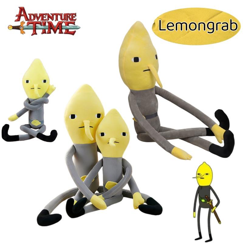 Warner Bros. Adventure Time Lemongrab Anime Merchandise Cartoon Cute Doll Pillow Creative Personalized Quirky Plush Toy Gift