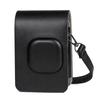 Compact Size Instant Camera Case Bag PU Leather with Shoulder Strap Compatible with Fuji Mini LiPlay
