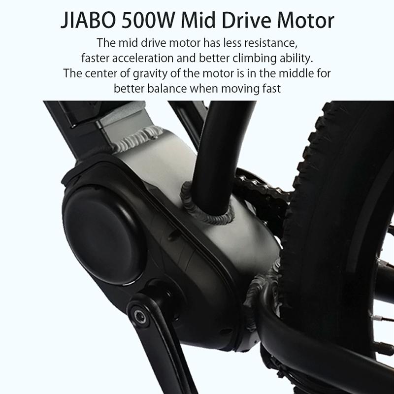 Средний моторный велосипед горный велосипед пляжный снег MTB 10AH 750W 48V Motor E Bike 7 Speed 27.5Inch Ebike Открытый Велоспорт для мужчин Велосипед