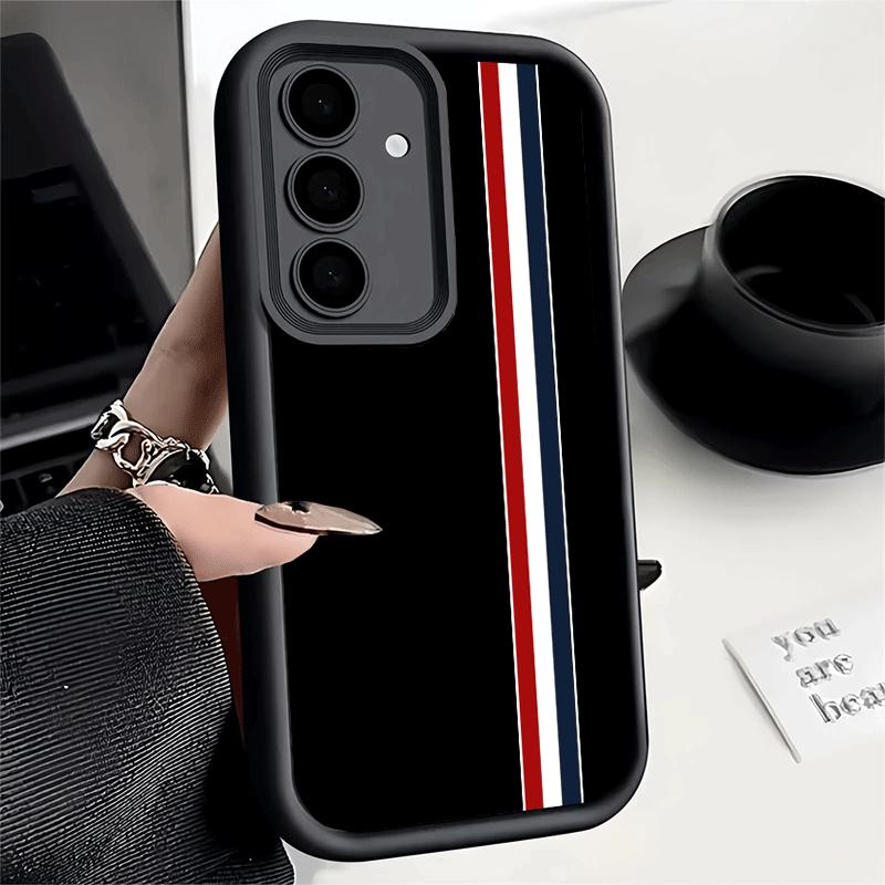 Чехол для телефона Samsung Galaxy A17 A16 A15 A14 A13 Роскошная спортивная линия Крутая полоска A56 A36 A26 A55 A35 A25 A54 A34 A24 A53 A33 A23