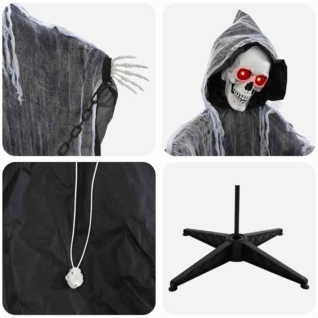 Halloween Grim Reaper Black 60 x 60 x 155 cm Polyester