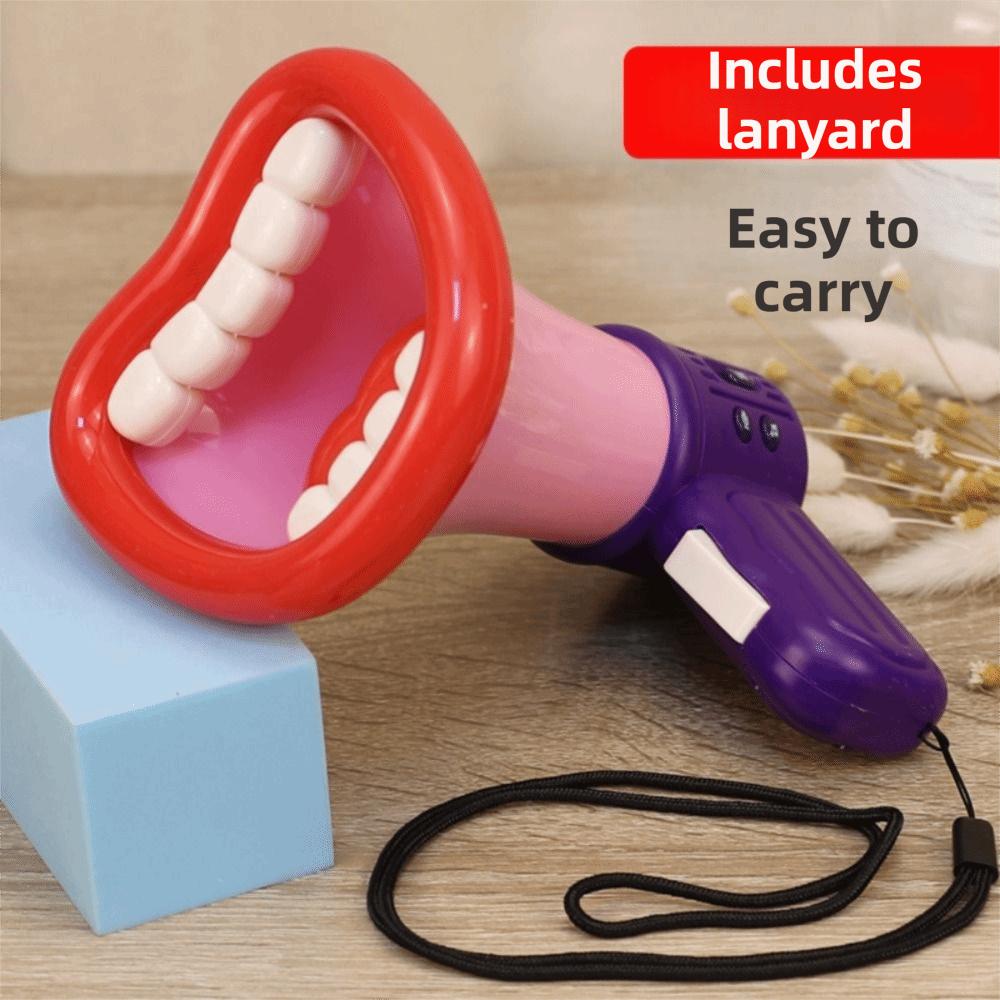 Portable Voice Changer Lightweight Voice Changing Loudspeaker Funny Sound Amplifier Kids Toy