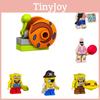 Spongebob Squarepants Building Blocks Toy With Abs Plastic Small Particles For Creative Play