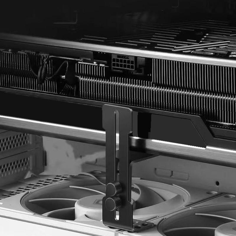 Кронштейн для поддержки видеокарты, кронштейн для крепления видеокарты, подставка для видеокарты, регулируемый кронштейн.