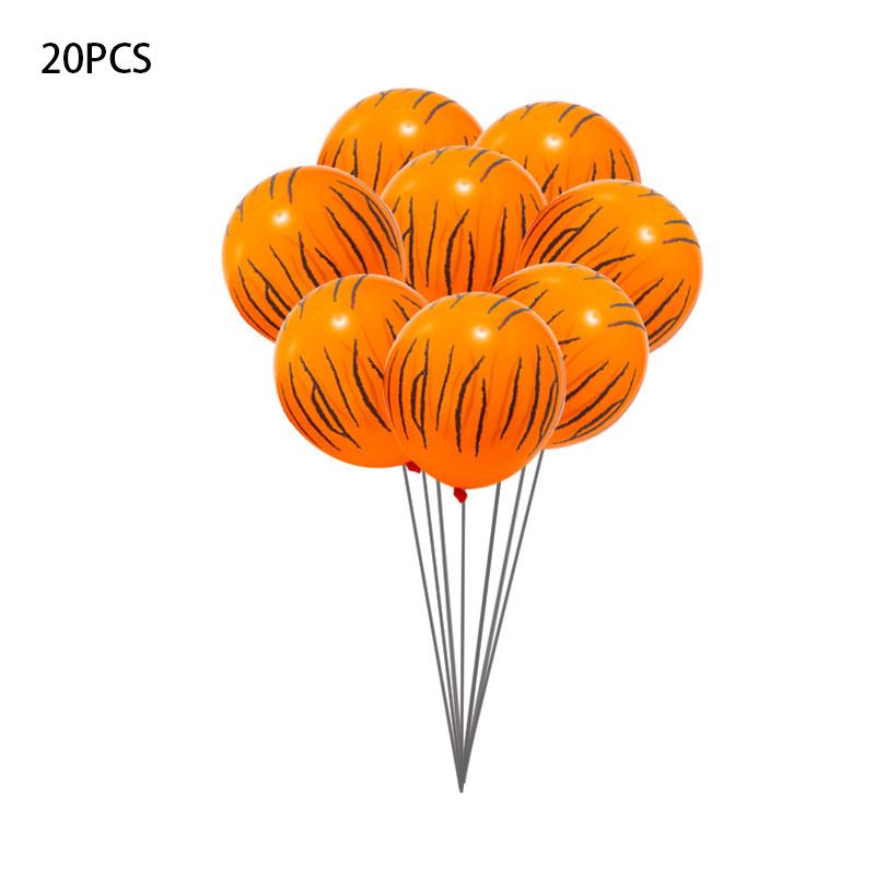 Colorful 12 Inches Safari Theme Party Balloons Perfect For Jungle Animal Birthday Decorations And Festive Events
