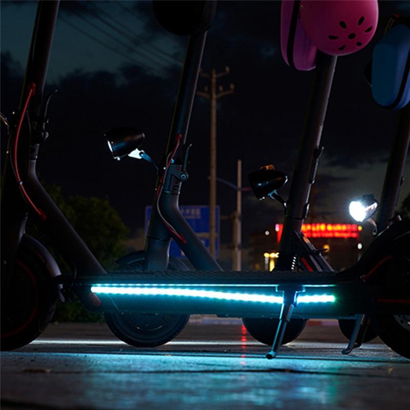 Светодиодная лента-фонарик-бар-лампа для Xiaomi M365, электрический скутер, скейтборд, ночник