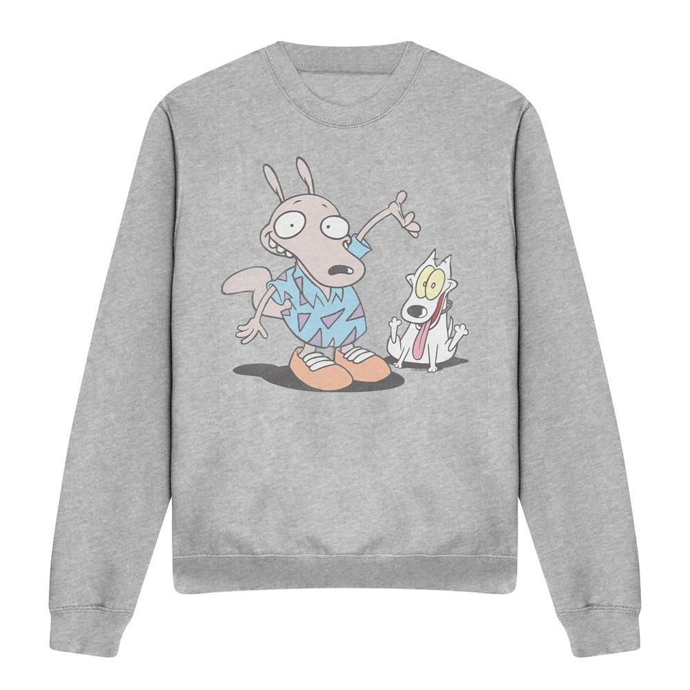 Rocko´s Modern Life Unisex Adult Rocko & Spunky Sweatshirt