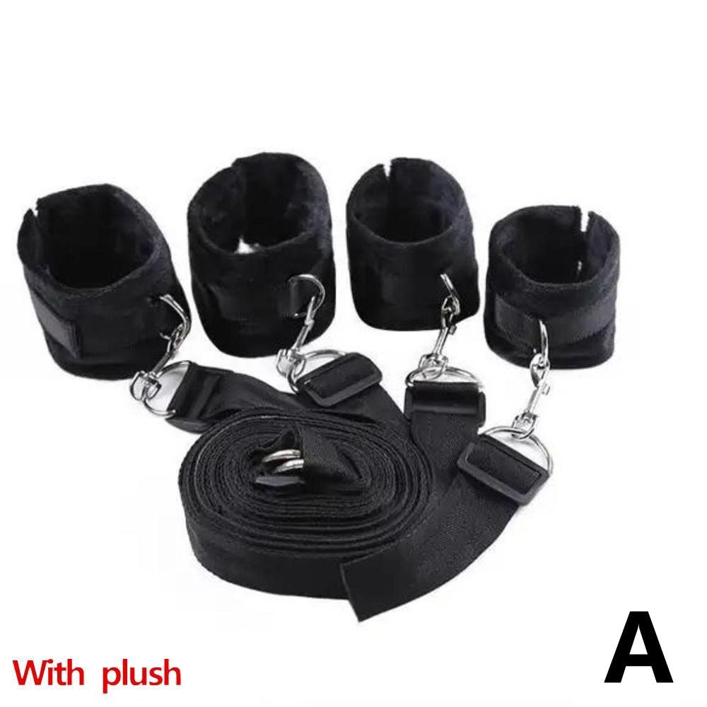 Секс-игрушки БДСМ Секс-бондаж БДСМ-наборы, Секс-бондаж Наручники Бондаж запястья и наручники Регулируемые ремни, Кровать Бондаж Пары Секс-игрушки Игры Бондаж Снаряжение