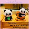 Adorable Cartoon Panda Keychain Cute Silicone Key Ring Perfect Gift For Couples And Friends